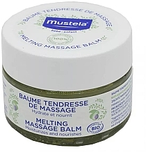 Massage Baby Balm - Mustela Melting Massage Balm Organic — photo N1