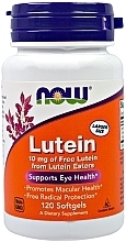 Dietary Supplement "Lutein", 10mg - Now Foods Lutein Softgels — photo N2