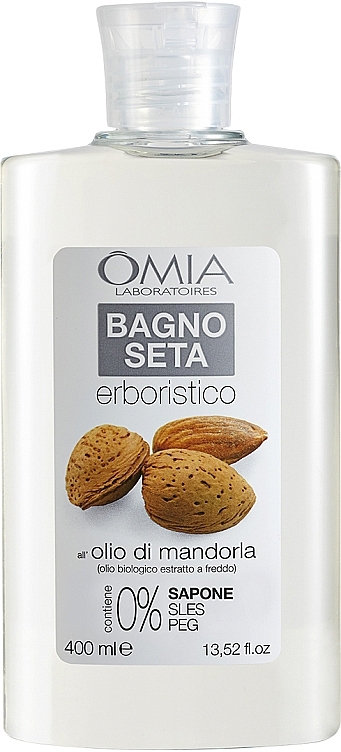 Almond Oil Shower Gel - Omia Labaratori Ecobio Almond Oil Shower Gel — photo N1
