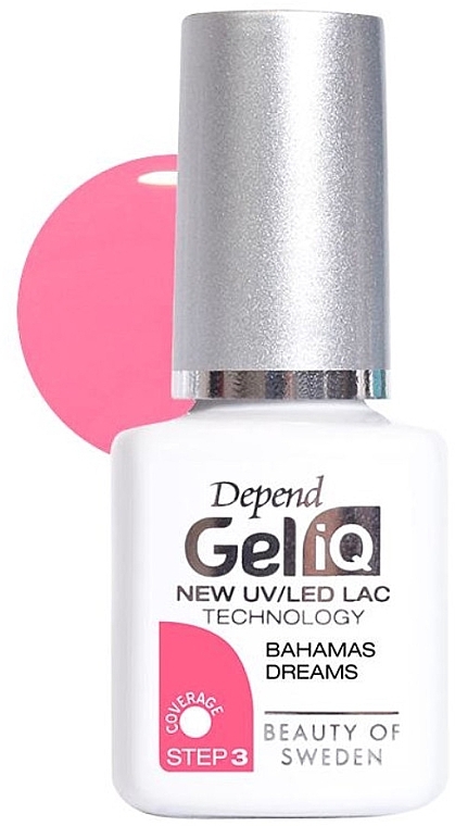 UV/LED Nail Polish - Depend Gel iQ New Uv/Led Lac — photo N1