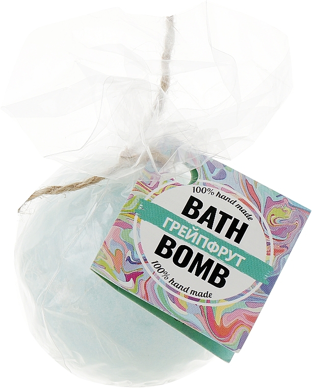 Fizzing Bath Bomb "Grapefruit" - Flory Spray — photo N1