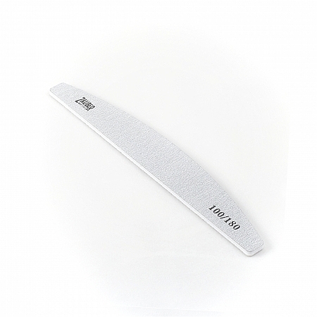 Zebra Nail File, oval, 120/120, 03-011J - Zauber — photo N1