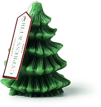 Fragrances, Perfumes, Cosmetics Scented Candle 'Christmas Tree', green - Paddywax Cypress & Fir Short Tree Totem Candle