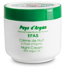 Fragrances, Perfumes, Cosmetics Night Face Cream - Efas Night Cream With Argan Oil