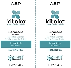 Fragrances, Perfumes, Cosmetics Set - Affinage Kitoko Hydro-Revive Cleanser & Balm Sachet Duo (h/sham/10ml + h/balm10ml)