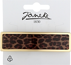 Fragrances, Perfumes, Cosmetics Hair Clip JG45020G MAC, 9 x 2.5 cm, leopard + gold - Janeke