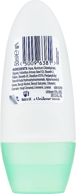 Roll-on Deodorant - Dove Go Fresh Cucumber & Green Tea Deodorant 48H — photo N2