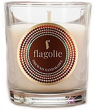 Fragrances, Perfumes, Cosmetics Scented Candle "Sandalwood" - Flagolie Fragranced Candle Sandalwood