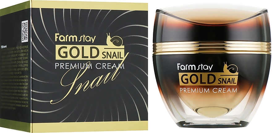 Gold & Snail Mucin Cream - FarmStay Gold Snail Premium Cream — photo N1