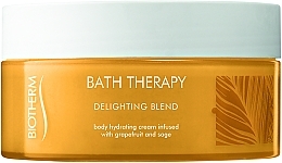 Fragrances, Perfumes, Cosmetics Moisturizing Body Cream - Biotherm Bath Therapy Delighting Blend Hydrating Cream