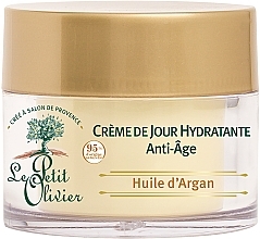 Anti-Aging Day Cream with Argan Oil - Le Petit Olivier Moisturizing Anti-Age Day Cream — photo N1