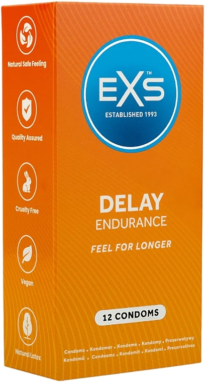 Condoms for Prolonged Pleasure - EXS Delay Condoms — photo N1