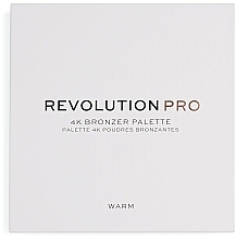 Bronzing Palette - Makeup Revolution Pro 4K Bronzer Palette — photo N1