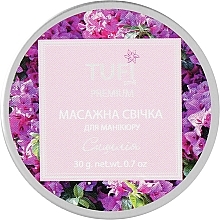 Sicily Manicure Massage Candle - Tufi Profi Premium — photo N1