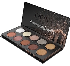 Eyeshadow Palette - Ingrid Cosmetics Nude Matt & Glam Palette — photo N2