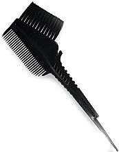 Hair Coloring Brush with Comb & Hook 964046, black - SPL — photo N2