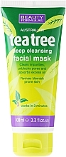 Deep Cleansing Facial Mask "Tea Tree" - Beauty Formulas Tea Tree Deep Cleansing Facial Mask — photo N4