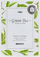 Fragrances, Perfumes, Cosmetics Green Tea Face Mask - Konad Niju Green Tea Essence Mask