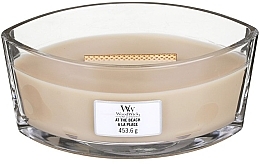 Fragrances, Perfumes, Cosmetics Scented Candle in Glass - WoodWick At The Beach Hearthwick Ellipse Candle