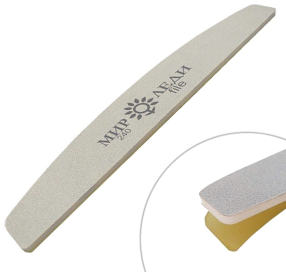 Dome Nail File Refill, 240 grit - Mir Ledy — photo N1