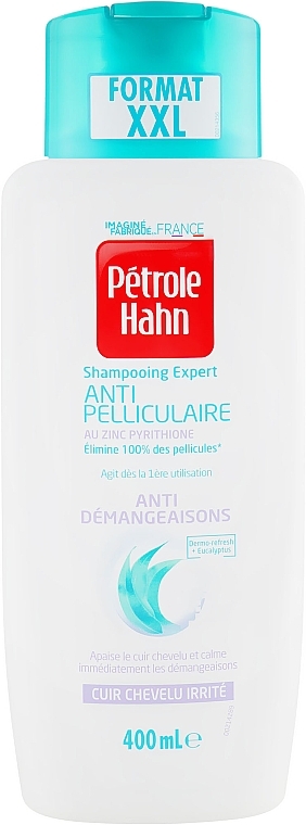 Anti-Dandruff Shampoo for Sensitive Scalp - Eugene Perma Petrole Shampooing Expert Antipelliculaire — photo N2