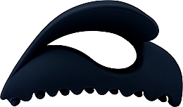 Fragrances, Perfumes, Cosmetics Hair Clip FA-5737, dark blue - Donegal