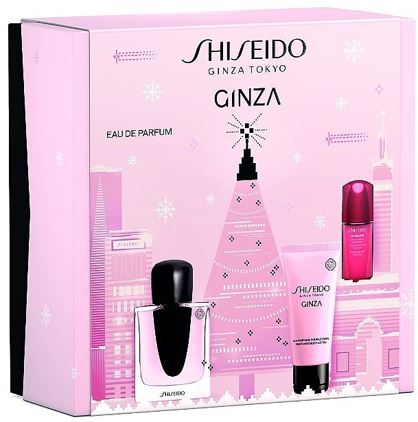 Shiseido Ginza - Set (edp/50 ml + b/lot/50 ml + conc/10 ml) — photo N2