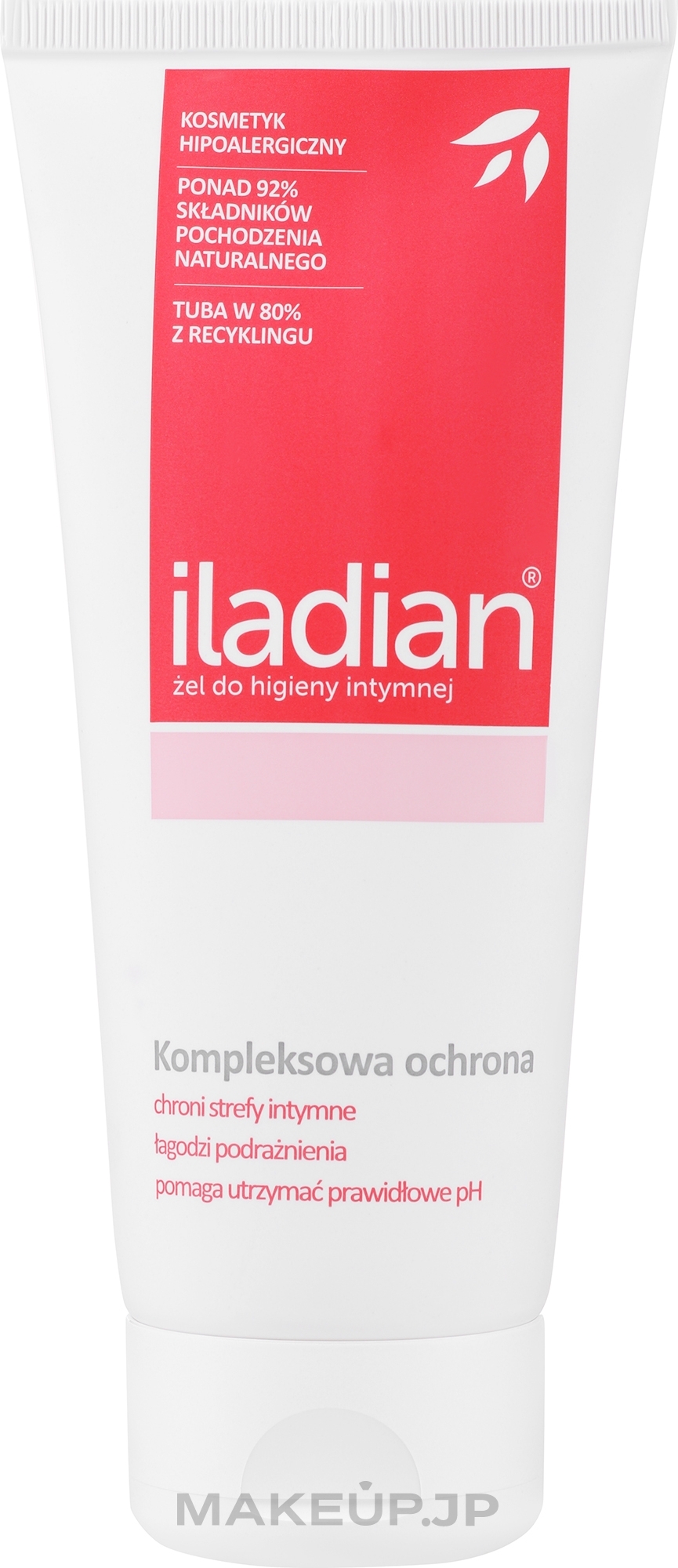 Hypoallergenic Gel for Intimate Hygiene - Aflofarm Iladian — photo 180 ml