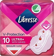 Sanitary Pads, 3 mm, 10 pcs - Libresse Ultra Thin Normal Soft — photo N1