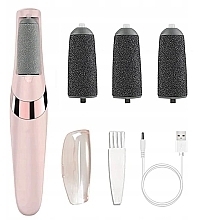 Fragrances, Perfumes, Cosmetics Electric Foot File, pink - Liver