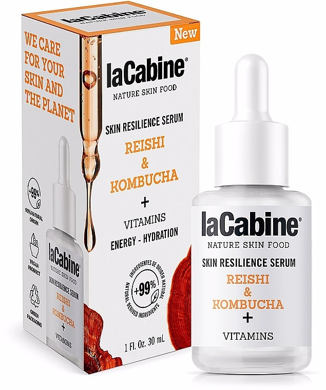 Moisturizing Face Serum - La Cabine Nature Skin Food Skin Resilience Serum — photo N2