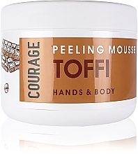 Fragrances, Perfumes, Cosmetics Hand & Body Toffi Peeling Mousse - Courage Hands&Body Toffi Peeling Mousse