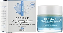 Ultra-Moisturizing Alkaline Face Treatment with Hyaluronic Acid - Derma E Ultra Hydrating Alkaline Overnight Facial — photo N2