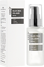 Fragrances, Perfumes, Cosmetics Anti-Aging Face Serum - Coxir Black Snail Collagen Serum
