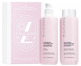 Fragrances, Perfumes, Cosmetics Set - Lancaster Comforting Facial Cleansing Duo (milk/400ml + toner/400ml)