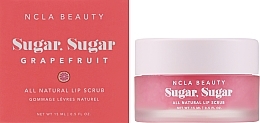Pink Grapefruit Lip Scrub - NCLA Beauty Sugar, Sugar Pink Grapefruit Lip Scrub — photo N12