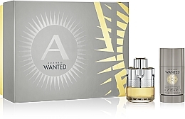 Fragrances, Perfumes, Cosmetics Azzaro Wanted - Set (edt/50ml + deo/75ml)
