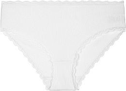 Women's Bikini Panties, 1 piece, white - Moraj — photo N1