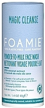 Foamie Powder To Milk Face Wash Magic Cleanse - Cleansing Powder — photo N1