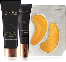 Set - Eclat Skin London (f/mask/50ml + eye/cr/15ml + patch/10pcs) — photo N1