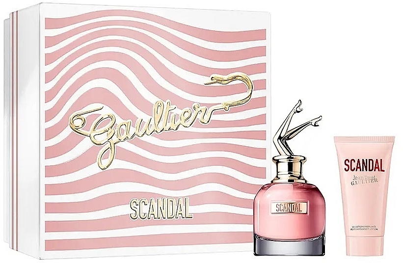 Set (edp/50ml + b/lot/75ml) - Jean Paul Gaultier Scandal — photo N1