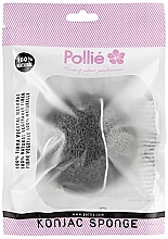 Fragrances, Perfumes, Cosmetics Natural Charcoal Cleanser Sponge - Eurostil