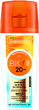 Moisturizing Sunscreen Tanning Lotion SPF20 - Bielenda Bikini — photo N1