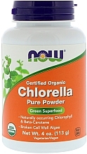 Organic Chlorella Powder, 113 g - Now Foods Certified Organic Chlorella Powder — photo N1