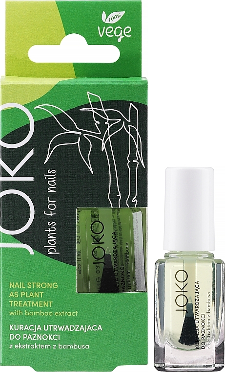 Nail Strengthening Treatment with Bamboo Extract - Joko Nails Strong As Plant Treatment — photo N1