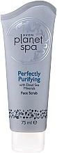 Fragrances, Perfumes, Cosmetics Face Scrub "Perfectly Purifying" with Dead Sea Minerals - Avon Planet Spa Facial Scrub 