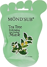 Exfoliating Foot Peeling Mask with Tea Tree Extract - Mond'Sub Tea Tree Exfoliating Foot Peeling Mask — photo N1