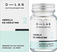 Pure Keratin Dietary Supplement - D-Lab Nutricosmetics Pure Keratin — photo N2