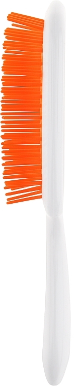 Hair Brush, white and orange - Janeke Superbrush — photo N2