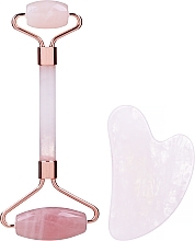 Light Pink Set - Lewer (gua sha/1pc + roller massager/1pc) — photo N1